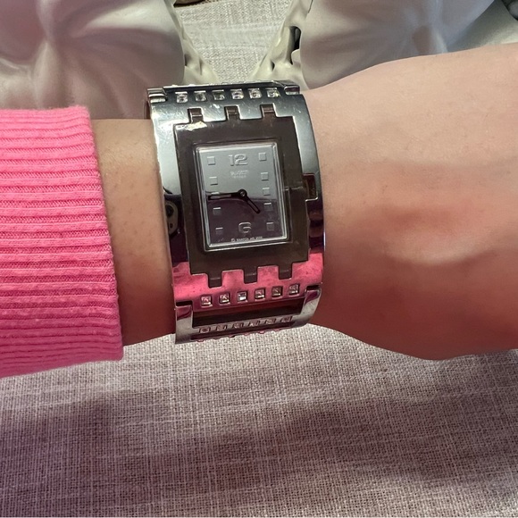 Swatch Accessories - Authentic Swatch Women Watch Silver Swiss Made Patented